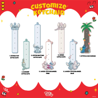 PickMeUp - Pick A Name Keychain พวงกุญแจใส่ชื่อได้ลาย Stitch