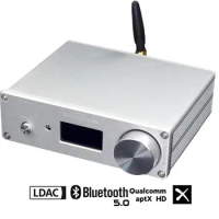 BRZHIFI SU9 DAC Dual ES9038Q2M Audio Decoder DSD512 Bluetooth 5.0 USB PCM32Bit 192KHz Support LDAC APTX HD Decoding RCA Output