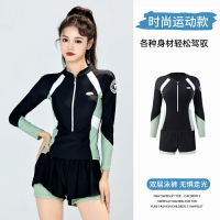 泳衣女 兩件式泳衣 溫泉泳衣 防曬泳衣 保守泳衣 水母衣 長袖泳衣 遊泳衣 兩件式泳裝 運動泳衣 學生泳衣