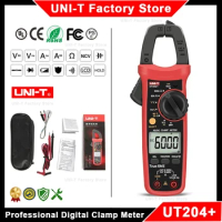 UNI-T Clamp Meter UT210D UT210E UT201+ UT202+ UT202A+ UT203+ UT204 Plus AC DC Pliers Ammeter Voltmeter Digital Clamp Multimeter