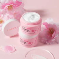 LAIKOU 25g Japan Sakura Face Cream Hydrate Cosmetics Moisturizing Cherry Blossom Essence Refreshing Facial Lotion Emulsions