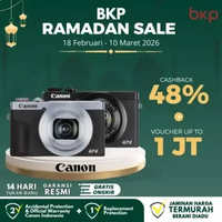 BKP Canon PowerShot G7X Mark III Garansi Resmi Silver