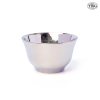【TWG Tea】魅幻茶杯 Glamour Tea Bowl In Shiny Platinum(澤金/160ml)