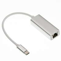【易控王】USB3.0外接網路卡 支援1000M網速 RJ45 鋁合金外殼 LED運作指示燈 40-725-01