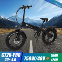 Best quality electric bike 20 inch 48V 500W 750W Aluminum Alloy Frame Folding fat tire e bike electric bicycle for adults