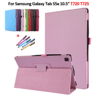 Coque For Samsung Galaxy Tab S5e Case SM T720 T725 Fold Leather Stand Flip Cover for Samsung Tab S5e Cover Funda Tablet Case