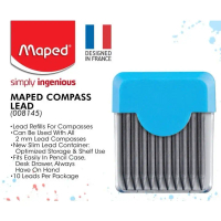 Maped lead compass/ isi ulang jangka 2.0mm x 10pcs