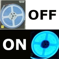 CYAN Neon Flex LED 12V 5M Neon Sign Flexible DIY Lampu Selang