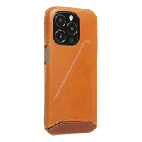 【n max n】iPhone14 Pro 經典系列全包覆手機皮套-古銅棕(AP-14PR-7502)