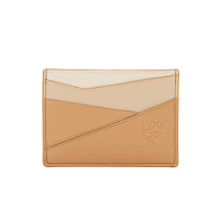 LOEWE 羅威 經典小牛皮 Puzzle 卡片套 卡夾 沙丘色 暖沙色