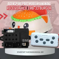 Receiver+Remot HCD-06/1215L1CON Bluetooth Control 2,4Ghz 6v-12v 15a Modul type EMB-33 Burger Mobil M