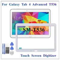 Original 10.1 Inch For Samsung Galaxy Tab 4 Advanced T536 Touch Screen Digitizer Glass Sensor Panel Tablet PC Replacement Parts
