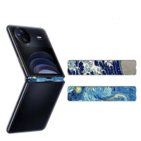 2PCS 3M Colorful Anti-Scratch Hinge Sticker Hydrogel Frame Film For Vivo X Flip Edge Protector Vivo X Flip