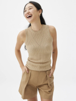 Love, Bonito - Atasan Wanita - Ribbed Knit Tank Top