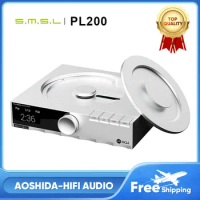 SMSL PL200 MQA-CD Player Hi-res Digital Audio CD Player AK4499EX DAC Bluetooth5.1 Headphone Amplifier DSD512 PCM768 Wireless