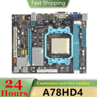 For Onda A78HD4 Motherboard 8GB SATA2.0 VGA DVI Socket AM3 DDR3 Micro ATX 780G Mainboard 100% Tested Fully Work