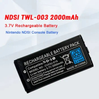 TWL-003 TWL 003 Batteries Nds I 3.7V 2000mAh TWL003 for Nintendo Ndsi Game Console Built-in Recharge