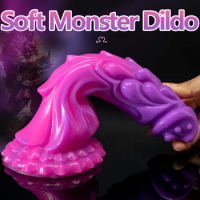 Big Dragon Dildo Anal Toys Silicone Realistic Dildo Strong Suction Cup Dildo Prostate Massager Thick Dildo Anal Sex Toys for men