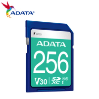 ADATA Premier Pro SD Card SDXC U3 C10 UHS-I Memory Card V30 64GB 128GB 256GB 512GB 4K HD SD5.0/5.1High Speed Card for Camera