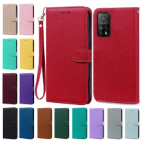 For Xiaomi Mi 10T Pro Case Cute Funda Wallet Flip Phone Case Cover For Xiaomi mi 10t 10tpro mi10T 10 t pro lite Leather Bag Capa