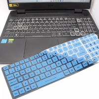 For Acer Nitro 5 AN515-58 AN515-57 AN515-56 AN515-55 AN515-54 15.6 inch Silicone Laptop Keyboard Cover skin Protector