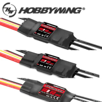 Hobbywing 2023 NEW Skywalker V2 Brushless ESC 40A 50A 80A 100A V2 ESC 2-4S Speed Controller With BEC/UBEC For RC Quadcopte