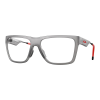 【Oakley】NXTLVL 光學眼鏡 銀色 紅色 時尚 美學 質感 輕質 耐用(OX8028-0258)