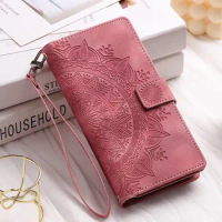Embossing Leather Cover For XIAOMI 12 LITE 5G Protective Cases Anime Leather Floral Skin MI12 Funda Cover MI 12 PRO Case Hot