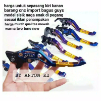 HANDLE REM TWO TONE VARIASI MOTOR BEAT STREET/VIXION/SONIC/SATRIA FU - Two tone, Sonic 150