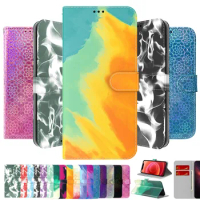Butterfly Rose Tiger Embossing Flip Leather Case For Samsung Galaxy A21 A21S A22 A23 A24 Card Wallet Phone Book Housing Stand
