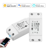 Apple Homekit/Tuya Smart Life Relay Switch Breaker WIFI Wireless Remote Control Work with Homekit/Amazon Alexa/Google Home IFTTT