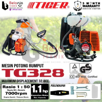 HARGA DISKON!! Tiger Mesin Potong Rumput Gendong TG 328 Brush Cutter 2 Tak TG328