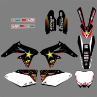 For suzuki 250 RMZ 2023-2019 Motorcycle full set of graphics stickers decals For suzuki RMZ250 RM-Z 250 2019 2020 2021 2022 2023