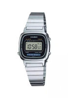 Casio Casio Vintage Women's Digital Watch LA670WA-1 Stainless Steel Band Ladies Watch