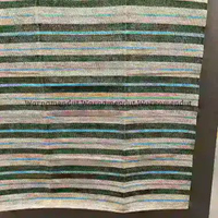 Tikar Anyam Plastik Portable Tiker Lantai Lipat Serbaguna Uk 180 X 240cm WMO IKSW STRIP Hijau