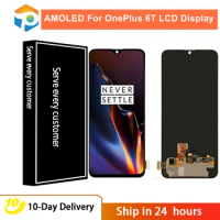 100% Test AAA Original AMOLED For OnePlus 6T LCD Display Touch Screen Digitizer For One Plus 6T 1+6T A6010 A6013 Lcd Display