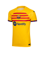 NIKE เสื้อแข่งผู้ชายทีม FC Barcelona Stadium Fourth NIKE Jordan Dri-FIT เกรด Replica ฤดูกาล 2023/24