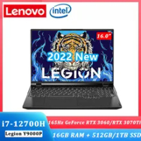 Lenovo Legion Y9000P 2022 New Gaming Laptop 12th Intel i7-12700H GeForce RTX3060/RTX3070Ti 8G 165Hz 16inch Notebook Windows 11