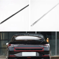 Car Accessories for Hyundai Elantra Avante CN7 2020 2021 2022 ABS Rear Trunk Tail Gate Molding Strip Cover Trim