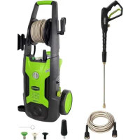 Greenworks 2000 PSI 13 Amp 1.2 GPM Pressure Washer with Hose Reel (PWMA Certified) pressure washer greenworks