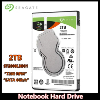 Seagate 2TB FireCuda Gaming SSHD SATA 6Gb/s HDD Flash Accelerated (8GB) Performance Notebook Hard Drive (ST2000LX001)