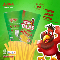 Stick Talas Loka-Loka Talas Goreng Varian Pedas Asin Level 3/5 Snack Cemilan Keripik