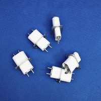 2Pcs Universal Magnetron Socket For LG Panasonic Midea Galanz Microwave Oven Parts 4pin Magnetron Connector