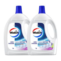 內地直送 - 威露士衣物除菌消毒液3L*2瓶青柠薰衣草深层杀菌除螨洗衣消毒水