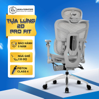 Ghế công thái học Nghia Furniture Tanji, Tựa lưng 2D cực Fit, ngả ghế 135 độ, piston class 4
