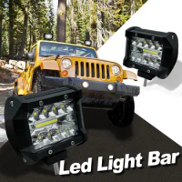 36W 60W 72W LED Combo Work Lights Bar Spotlight Flood light for Motorcycle Tractor Boat Off Road 4WD 4x4 Truck SUV ATV 12-24V