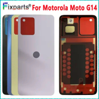 New Best For Motorola Moto G14 Battery Cover Rear Door Housing Case For Moto G14 Back Cover PAYF0010IN Cover