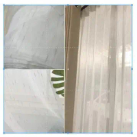 Bahan kain Gorden meteran blackout 80% (import) - Vitras Silver