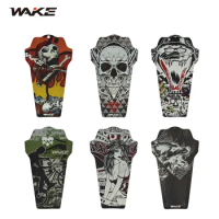 Wake Bike Fender Adjustable MTB Mud Guard Front Rear Compatible Mudguards Accessories for Cycling BMX 20 26 27.5 29inch Fat Tire