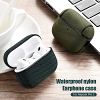 For AirPods Pro 2nd generation Case Wireless Headphone Cover Waterproof Nylon PC Earphones Case For Apple Air Pods Pro 1 2 3